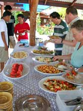 Koh Paluay lunch at the fisherman's village