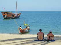 View from Koh Phangan beach