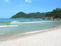 Thong Nai Pan Noi from the beach at Koh Phangan