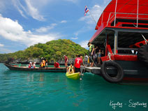Transfer To Long tail Boat