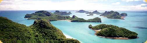 Ang Thong national marine park view