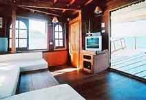 Junk boat master cabin