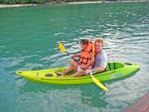 kayaking at Ang Thong National Marine Park 